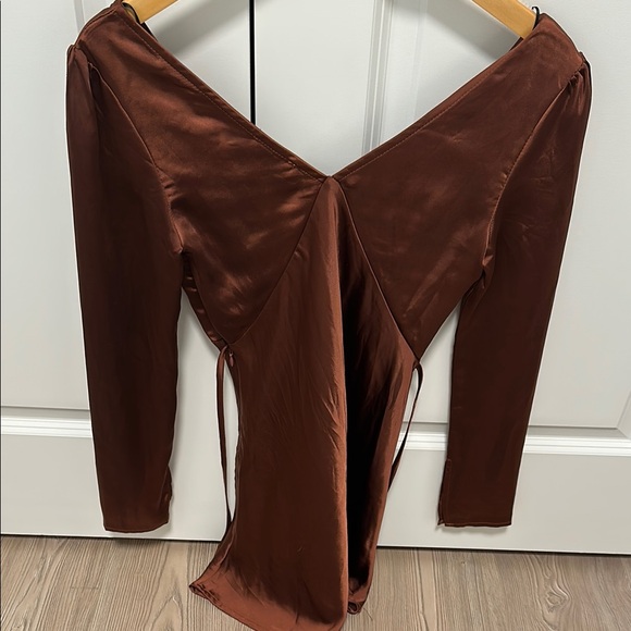 Princess Polly Rust Mini Dress - Picture 5 of 5